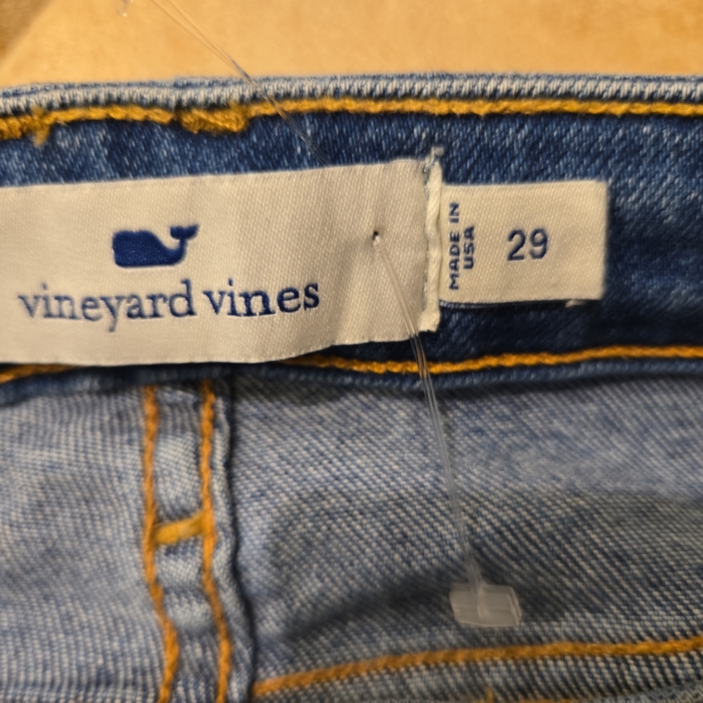 Vineyard Vines Jamie High Rise Skinny Jeans Size 29 $178 MSRP - Picture 5 of 12